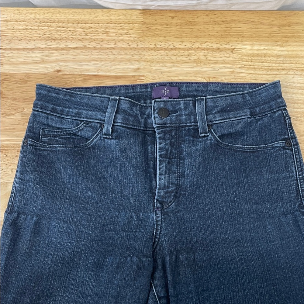 NYDJ High Rise Dark Wash Jeans